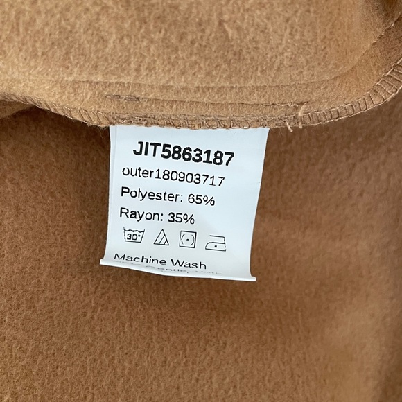 Brown drape coat 🧥 - Picture 5 of 5